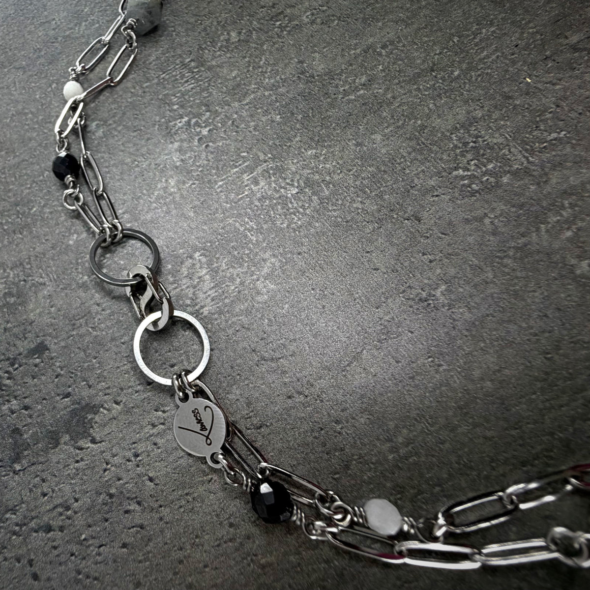 The Shadow edit - Potent Blends Gemstone Necklace image 1