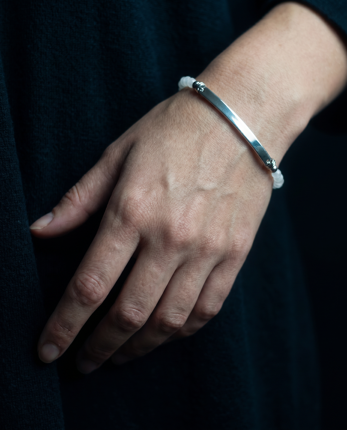 Selene Anew Moonstone Bar Bracelet