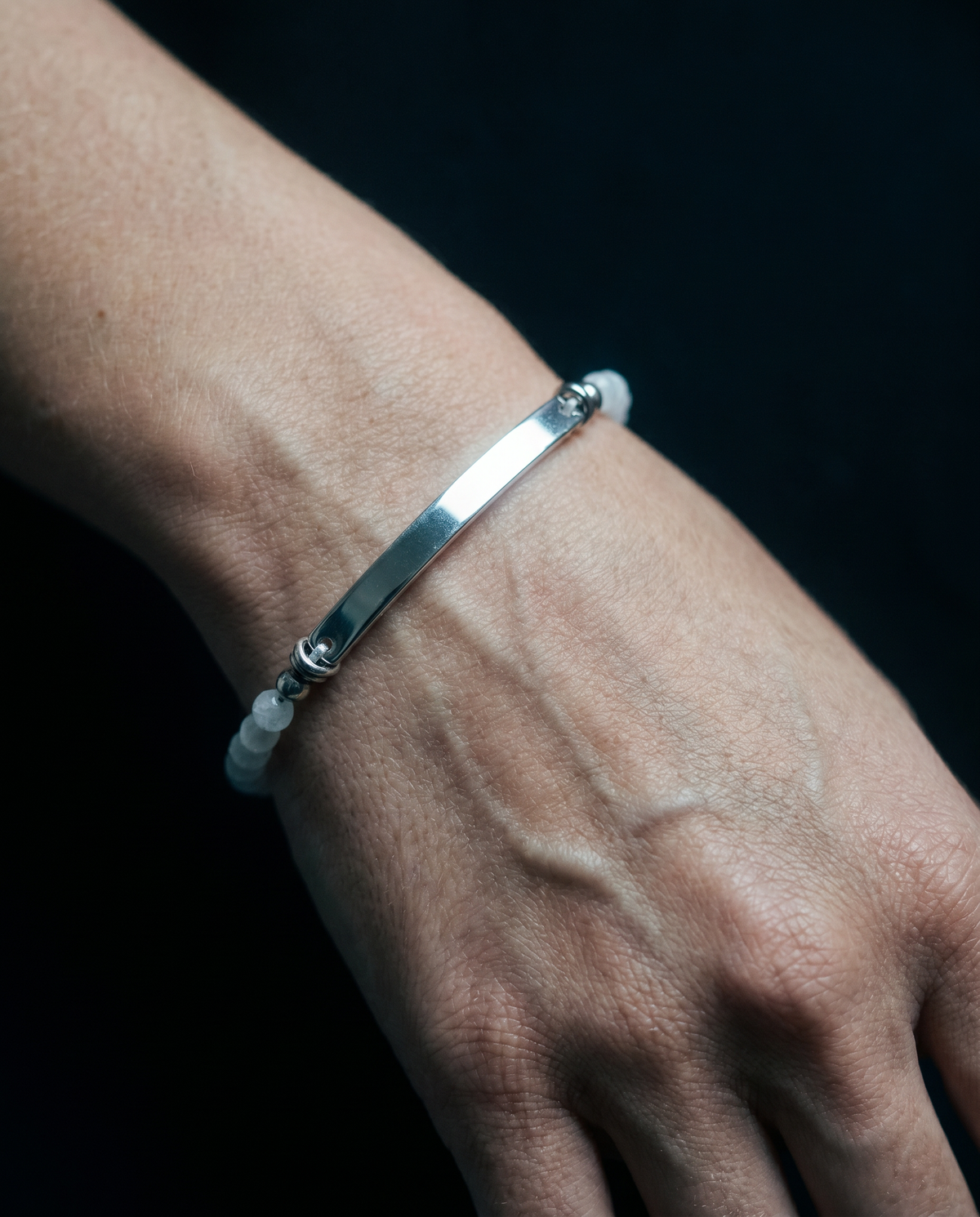 Selene Anew Moonstone Bar Bracelet