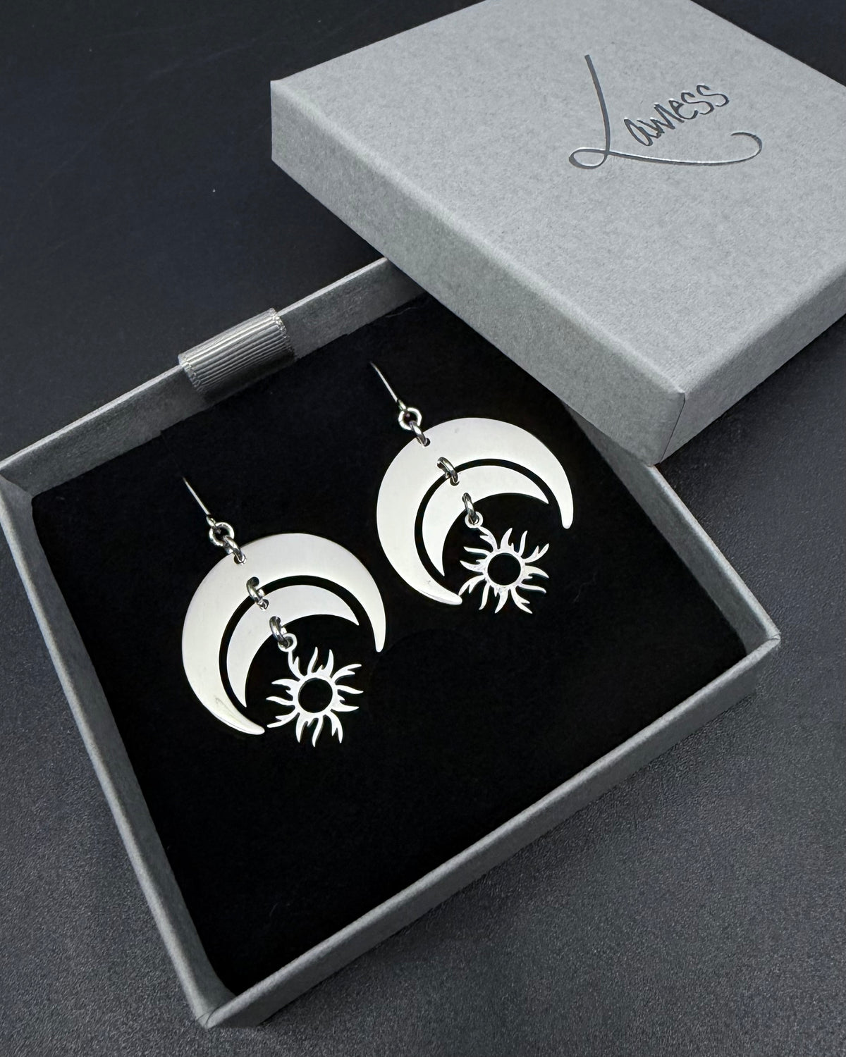 Eos Balance Earrings - Silver 30mm