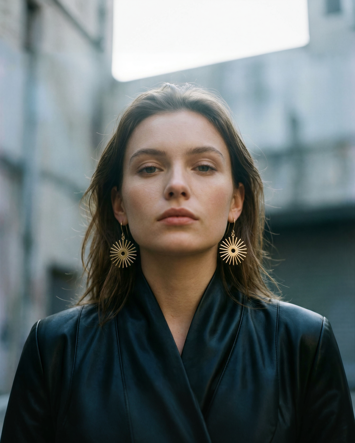 Eos Ignia Sun Earrings Solar edition - 30mm Gold